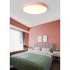 LEDsviti Painel de LED de design rosa 500mm 36W branco quente (9781)