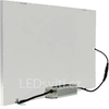 LEDsviti Panel LED de techo plateado regulable 300x600mm 30W blanco frío (467) + 1x fuente regulable