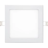 LEDsviti Panel LED incorporado blanco regulable 225x225mm 18W día blanco (7794) + fuente regulable 1x