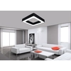 LEDsviti Pannello LED da soffitto nero quadrato 36W bianco diurno (13043)