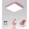 LEDsviti Pannello LED da soffitto rosa 400x400mm 24W bianco caldo con sensore (13884)