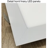 LEDsviti Pannello LED integrato bianco dimmerabile 300x1200mm 48W luce diurna (998) + 1x sorgente dimmerabile