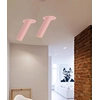 LEDsviti Pink LED sisseehitatud õhuke lamp 5W 30cm 4000K (12997)