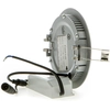 LEDsviti prigušiva srebrna kružna ugradna LED ploča 120mm 6W dnevno bijela (7586) + 1x izvor prigušivanja