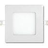 LEDsviti Pritemdomas baltas įmontuotas LED skydelis 120x120 mm 6W šaltai baltas (2458)
