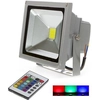 LEDsviti Silver RGB LED-kohdevalo 20W infrapunakaukosäätimellä (2539)