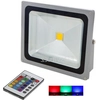 LEDsviti Silver RGB Reflektor punktowy LED 50W z pilotem na podczerwień (2541)