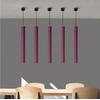 LEDsviti Violetinė LED pakabinama plona lempa 5W 50cm 4000K (12974)