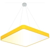 LEDsviti Висящ жълт дизайн LED панел 400x400mm 24W дневно бял (13166) + 1x Тел за окачване на панели - 4 комплект тел