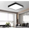 LEDsviti Závesný Čierny dizajnový LED panel 400x400mm 24W teplá biela (13119)