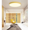 LEDsviti Žltý dizajnový LED panel 600mm 48W teplá biela (9839)