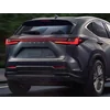 LEXUS NX II 2021+ bandă CROMĂ, capacul portbagajului din spate