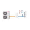 LG Therma V Split-Wärmepumpe R32 5kW 1-fazowy HU051MR/HN091MR