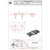 LIGHTNING PROTECTION EARTH CONNECTOR, GALVANIZED STEEL