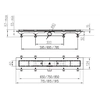 Line drain 850mm LIV Standard/Custom 674768
