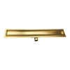 Linearer Abfluss unter der Kachel 2 in 1 70cm Seepferdchen OL-A02S-70-G - Gold