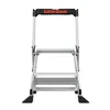 Little Giant Ladder Systems JUMBO STEP, Dobrável, 2 degraus, Alumínio