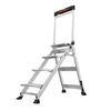 Little Giant Ladder Systems JUMBO STEP, klappbar, 4 Stufen, Aluminium