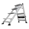 Little Giant Ladder Systems JUMBO STEP, Pliable, 4 marches, Aluminium