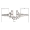 Loncin crankshaft LC8000(D)-AS LC190F ORIGINAL PART 130290104-0001