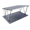 Loodsen / Carport W2 met PV-opbouw (indeling 3 module verticaal L> 1960mm)