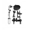 Luis Black Shower Set - additional 5% discount with code REA5