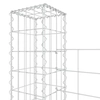 Lumarko 3 U-shaped gabion posts, 260x20x150 cm, iron!