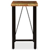 Lumarko Bar table, solid reclaimed wood, 60x60x107 cm