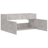 Lumarko Cabinet for the washbasin, gray concrete, 100x38.5x46 cm, plate