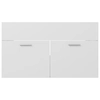 Lumarko Dřezová skříňka, bílá, 80x38,5x46 cm, dřevotříska