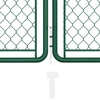 Lumarko Fence gate, steel, 175 x 395 cm, green