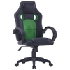 Lumarko Gaming chair, green, artificial leather