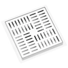 Lumarko Shower drain, grid, 20 x 20 cm, stainless steel