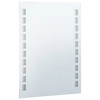 Lumarko Wall mounted bathroom mirror with LED, 60 x 80 cm
