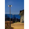 Lumină stradală solară SANKO în parcare LED P-09 (LED 20W panou 45W LiFePO4 45Ah)