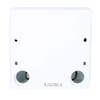 Luminaire LED LOVATO N 3W (option couloir)1h à usage unique AT blanc