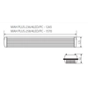 luminaria MAH PLUS-258/4LED/PC