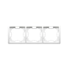 Lunette triple BMR3/11 Module blanc de base