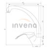 LUX Invena Nea mosogatócsap króm kifolyóval BZ-83-L01-W