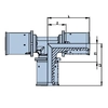 Majica M1 c/z vode PN 10 50x50x50 DRL