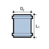 Manicotto HT 110 cenere sanitaria