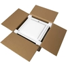 Masterlan fali elosztó doboz 500x500x200, fémlemez, zárható, szellőzővel