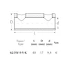 Mechanische connectorverbindingshuls met afneembare kop 16-25mm²