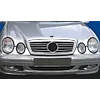 Mercedes Benz Classe CLK W208-Chromowane Manichini per griglia paraurti Tuning