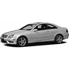 Mercedes Benz Classe CLK W208-Chromowane Manichini per griglia paraurti Tuning