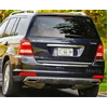 Mercedes-Benz GL X164 06-12 CHROME-liste på bagklappen