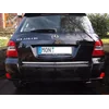 Mercedes GLK X204 CHROME-PLATED CHROME STRIP on the FLAP