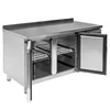 Mesa de congelamento para gastronomia 2-Drzwiowy 136x70 R290