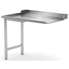 Mesa de descarga para máquina de lavar louça 100x76x85 Polgast 239107-760