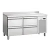 Mesa de refrigeración profesional 1342x700x650mm Bartscher 110883MA 230V